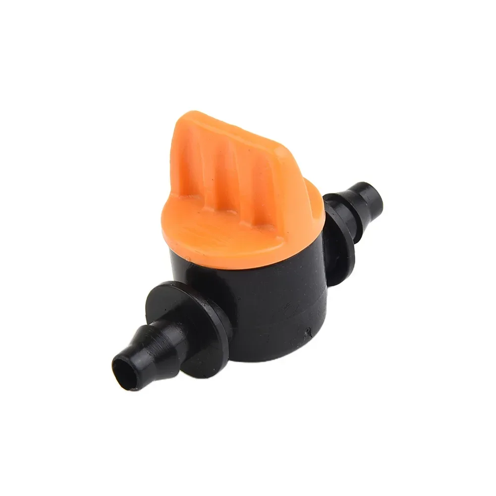 20 stk. 1/4 '' mini havevandingsventil med modhager til havevanding, vask og bilreguleringsventiler til 4mm/7mm slanger