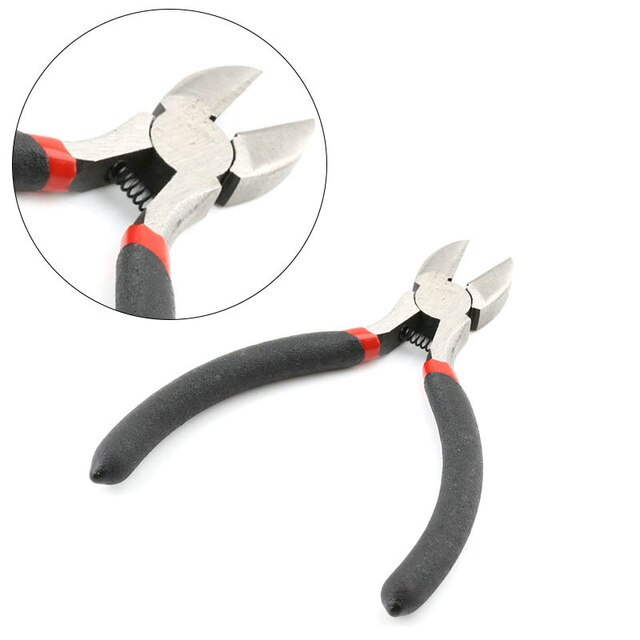 Diagonale Zangen Schmuck Reparatur Werkzeug Bausatz Runde Nase Zange Nadel Zange Draht Schneider für Schmuck, sterben DIY Handgemachte Werkzeuge: D1119