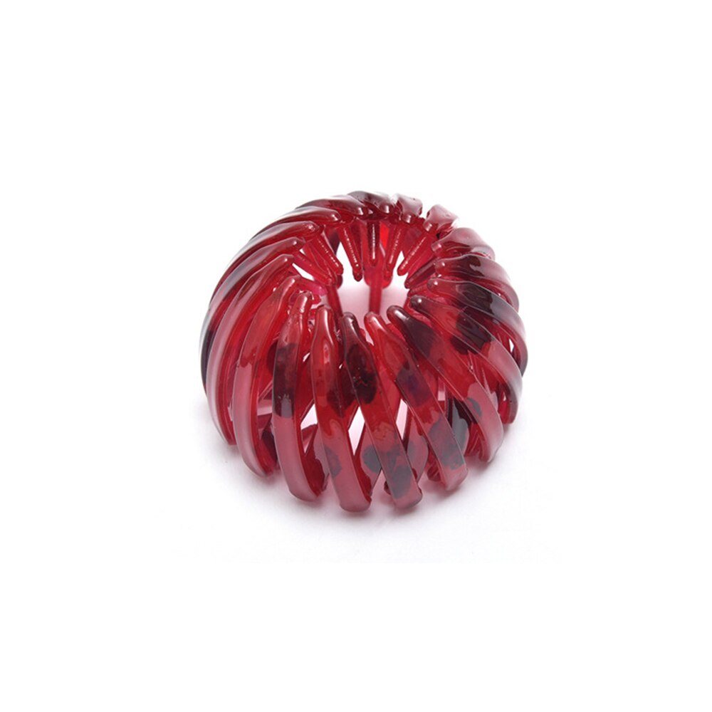 Nido de Pájaro Vintage Simple de para hacer moños, cabeza de albóndigas, pinzas en forma de garra, cola de caballo con carácter, hebilla, herramientas de peinado Hai: 7