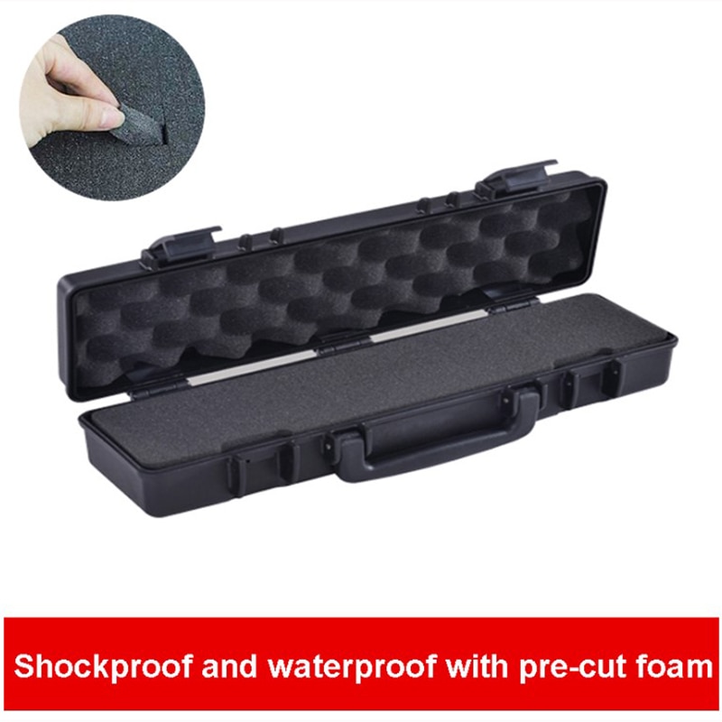 Waterproof protective tool case toolbox suitcase Impact resistant sealed Storage box with pre-cut foam