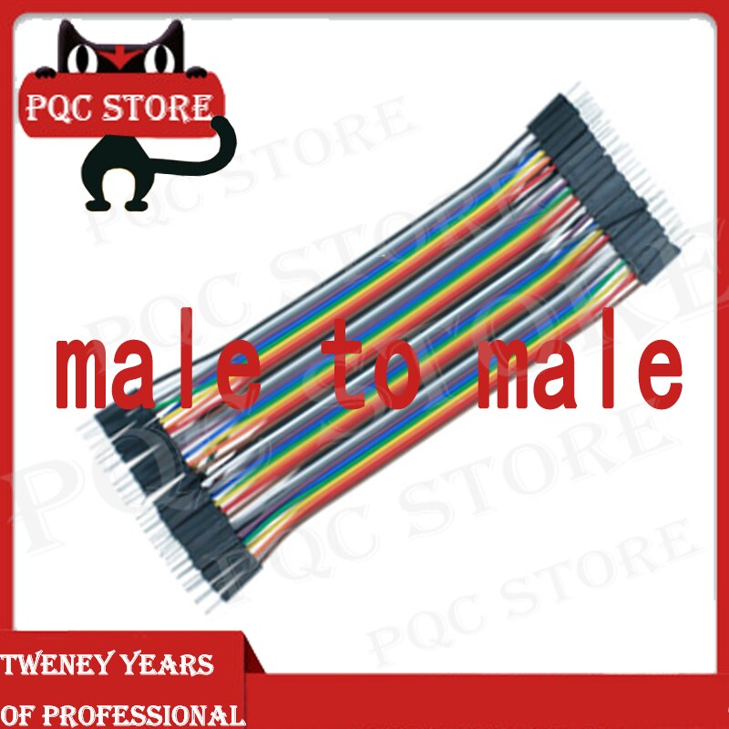 40 Stks/partij 20Cm Man-vrouw/Vrouw Tot Vrouw/Man Op Man Dupont Lijn 40Pcs Dupont kabel Jumper Draad Dupont Lijn 2.54Mm