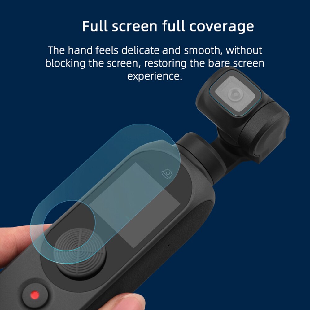 Pellicola protettiva in vetro temperato per FIMI palma 2 fotocamera palmare con giunto cardanico obiettivo antigraffio accessori per la protezione dello schermo