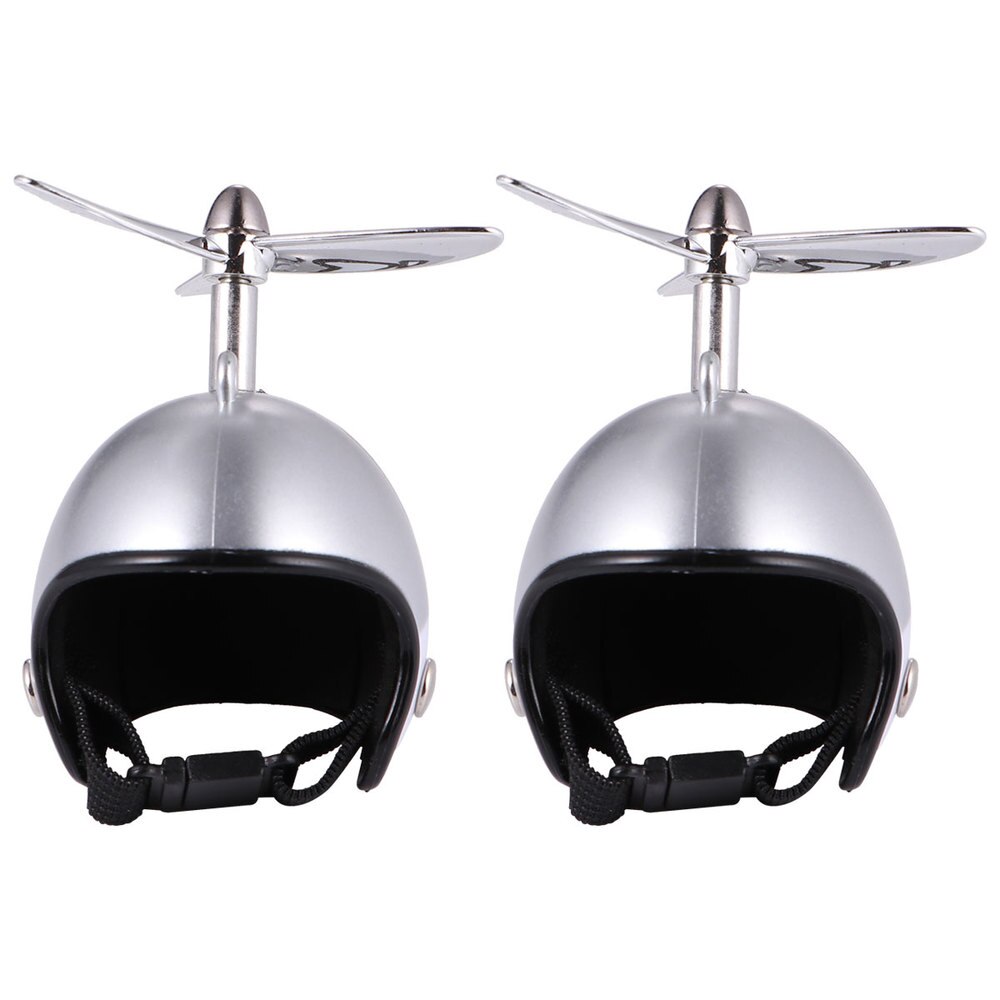 Grappige Kippenhelm - 2 stuks - Dierenbeschermingsmateriaal - Zon- en Regenbescherming - Vogel Kostuums Accessoires: Zilveren patroon