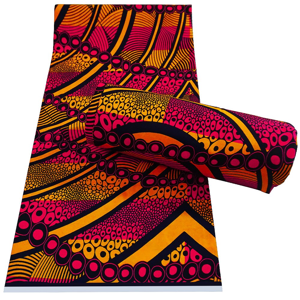 ankara Afrikanischen Drucke Batik Pagne Echt Wachs Stoff Afrika NäHenne Hochzeit Kleid Handwerk Material 100% Baumwolle Tissu 6 Meter: Ursprünglich Titel