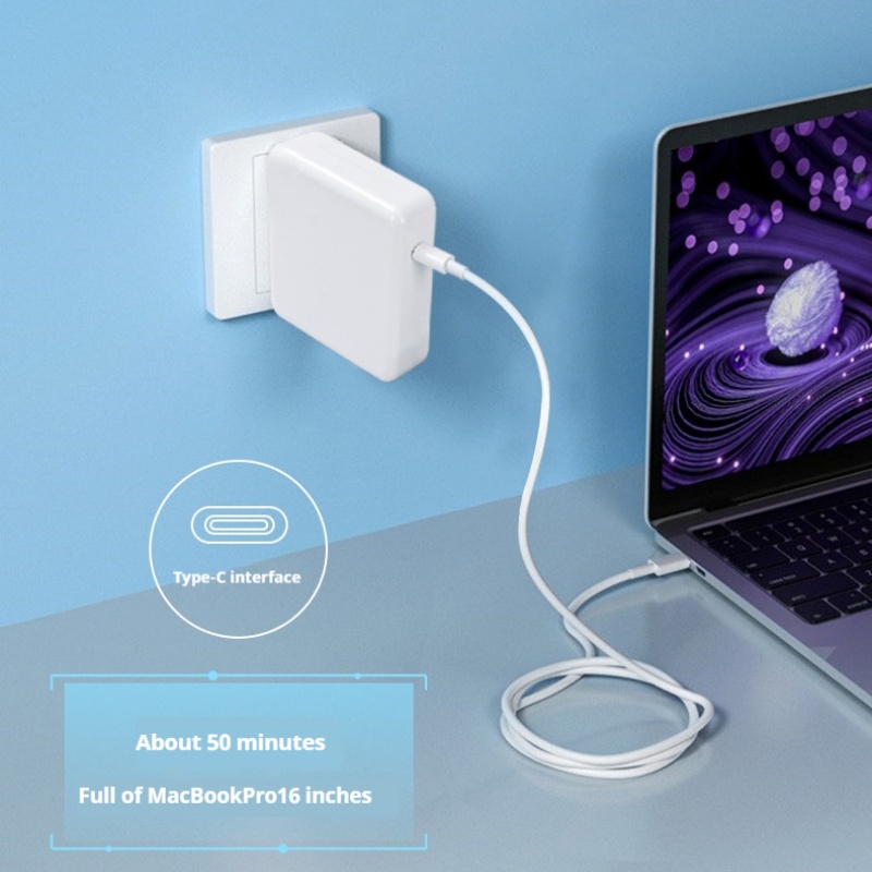 30w 61w 87w 96w USB c pd Ladegerät Netzteil für MacBook Pro16 15 13 Zoll neue Luft 13 Zoll funktioniert mit Typ c