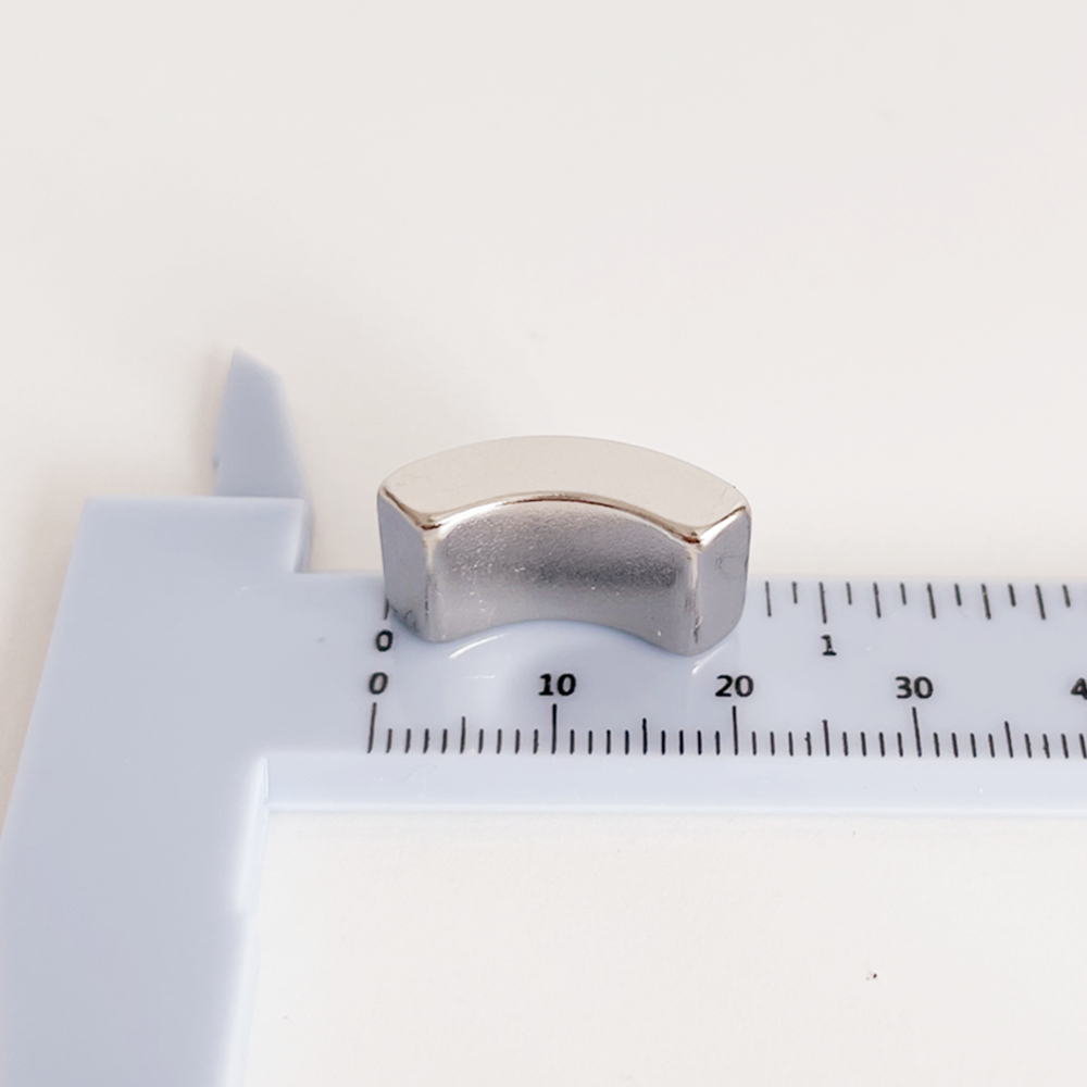 4PCS Neodymium Magnetic Arc Rare Earth Segment Magnets Bent Permanent Magnetics OR15xIR10xT11mmx90Deg. Magnetic Filter For Tube