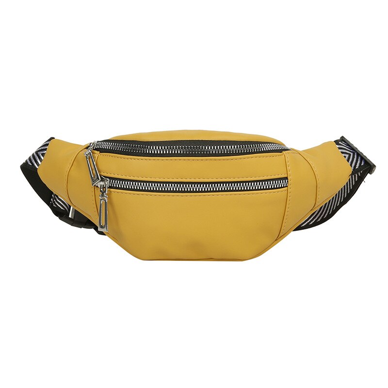 Geldbörse Neue lässig eins-schulter Tasche Kreuz Körper Brust Tasche für Frauen: gelb