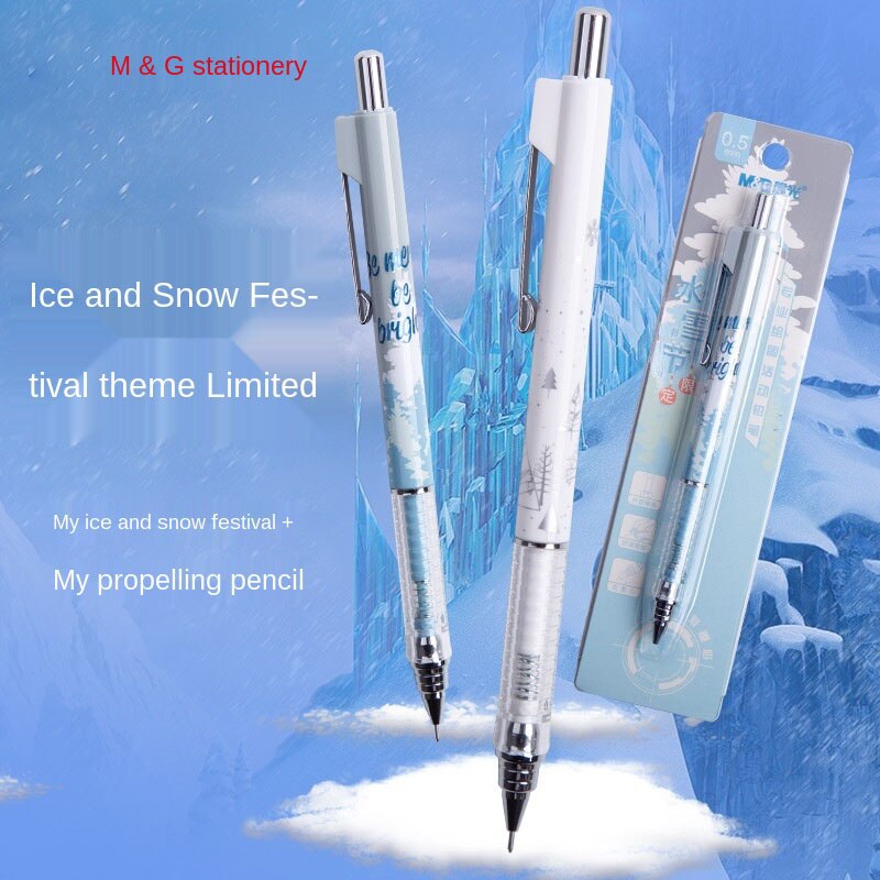 Mechanical Pencil Propelling Pencil Automatic Pencil Writing Drawing Pencils Ice Festival Mechanical Lead Pencil Drafting Pencil