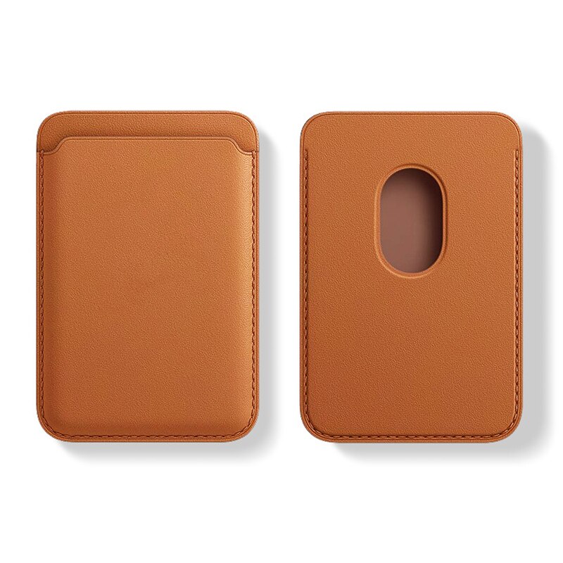 Mobile Phone PU Leather Card Case Strong Magnetic Card Holder for Cell Phone ENA88