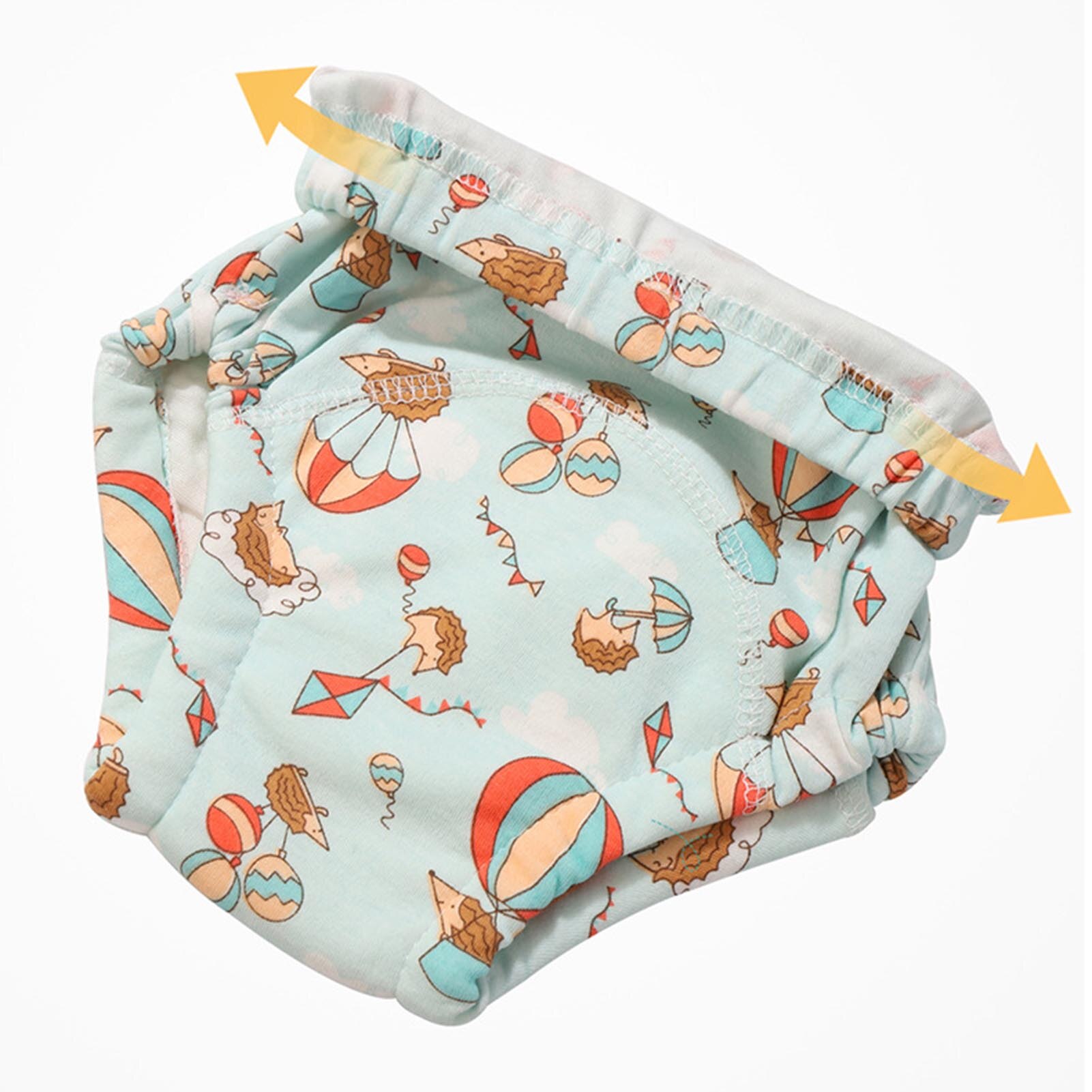 Katoen Baby Luiers Luier Herbruikbare Wasbare Luiers Nappy Cover Waterdicht Pasgeboren Baby Traning Slipje Luiers Pocket