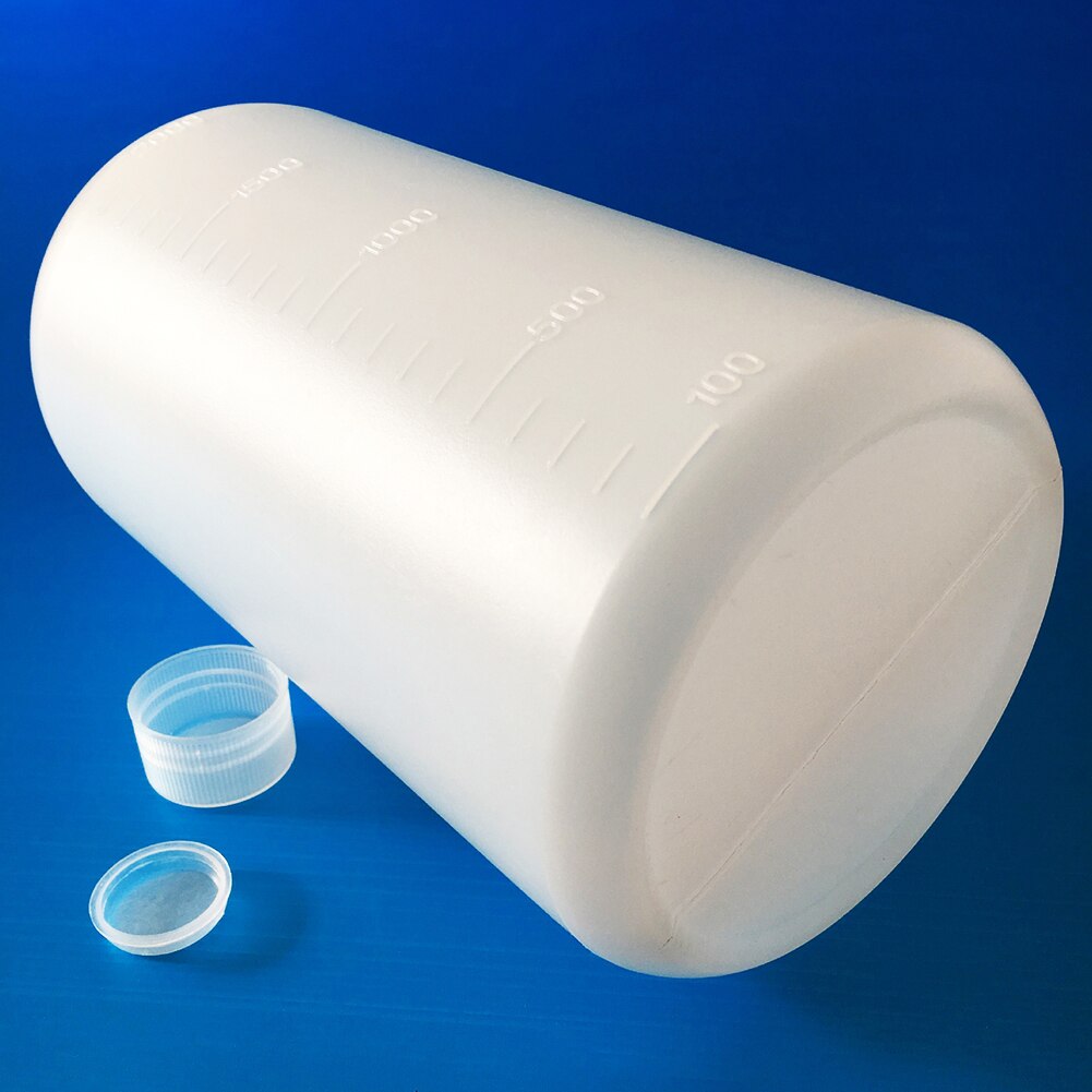 2000ml Clear Plastic Lab Seal Chemical Bottle Sample Bottle Storage Container