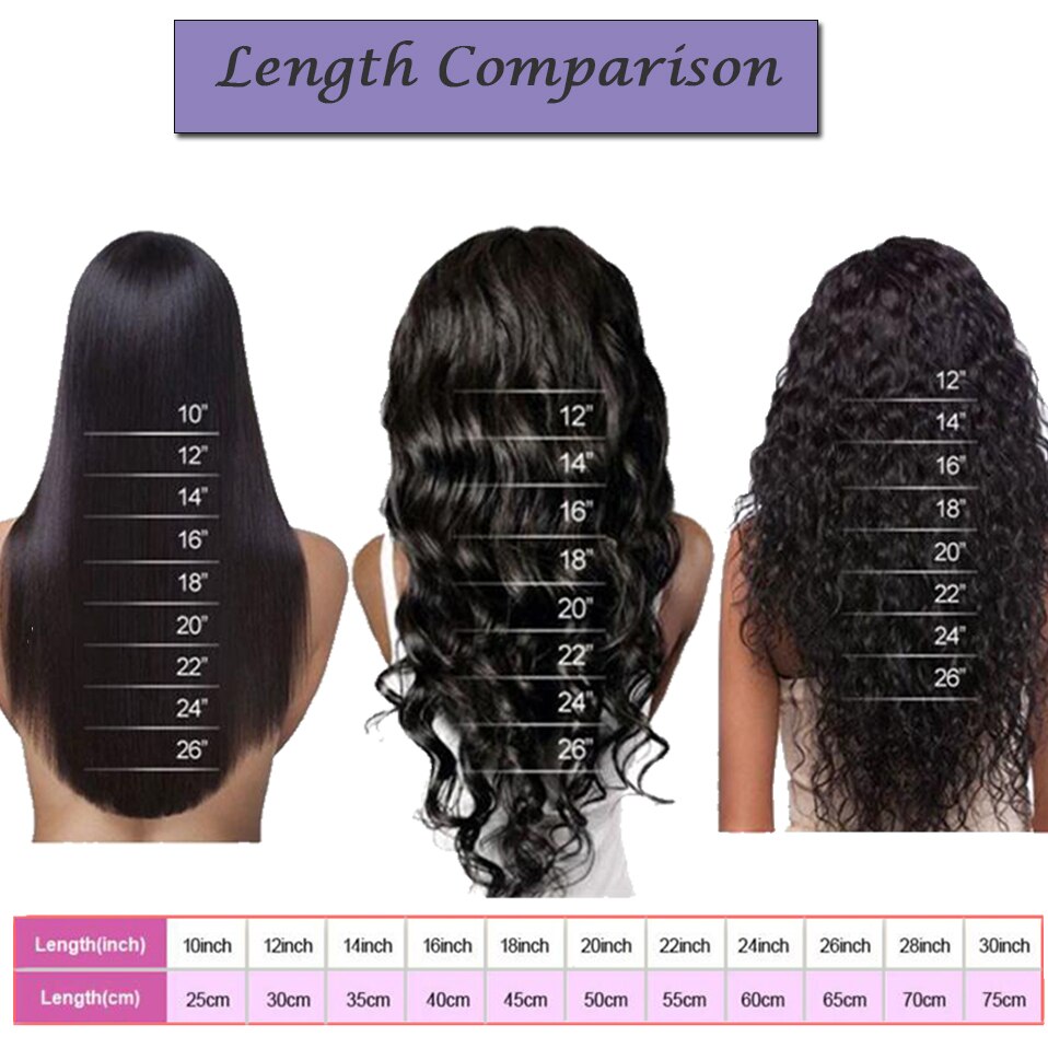 HAIRRO-extensiones de cabello sintético para mujer, extensión de cola de caballo con Clip, 22 pulgadas