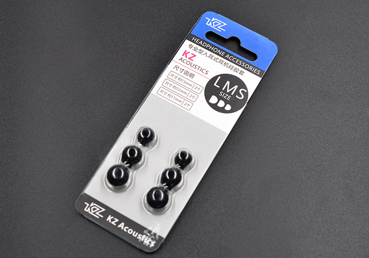 In-ear Oordopjes Voor KZ Oortelefoon Siliconen Covers Cap Vervanging Oordopjes Oordopjes Tips Earcaps Oordopje Ear pads kussen 6 pcs/ 3 pairs: Default Title
