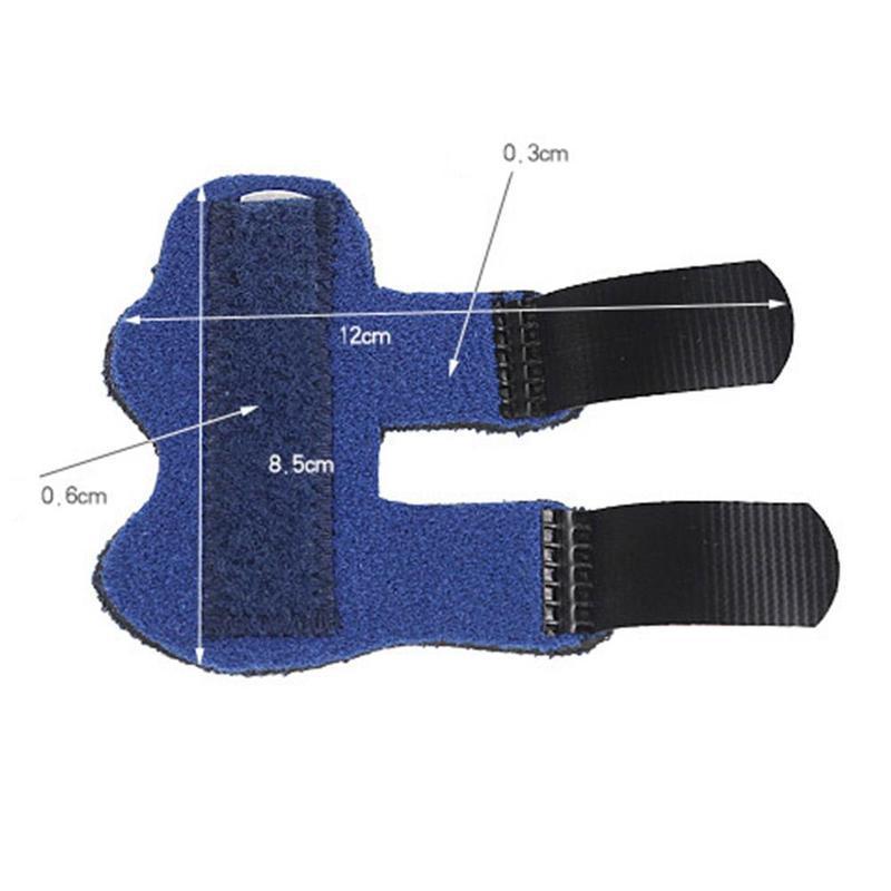 1Pcs Pain Relief Aluminium Finger Splint Fracture Protection Brace Corrector Support With Adjustable Tape Bandage