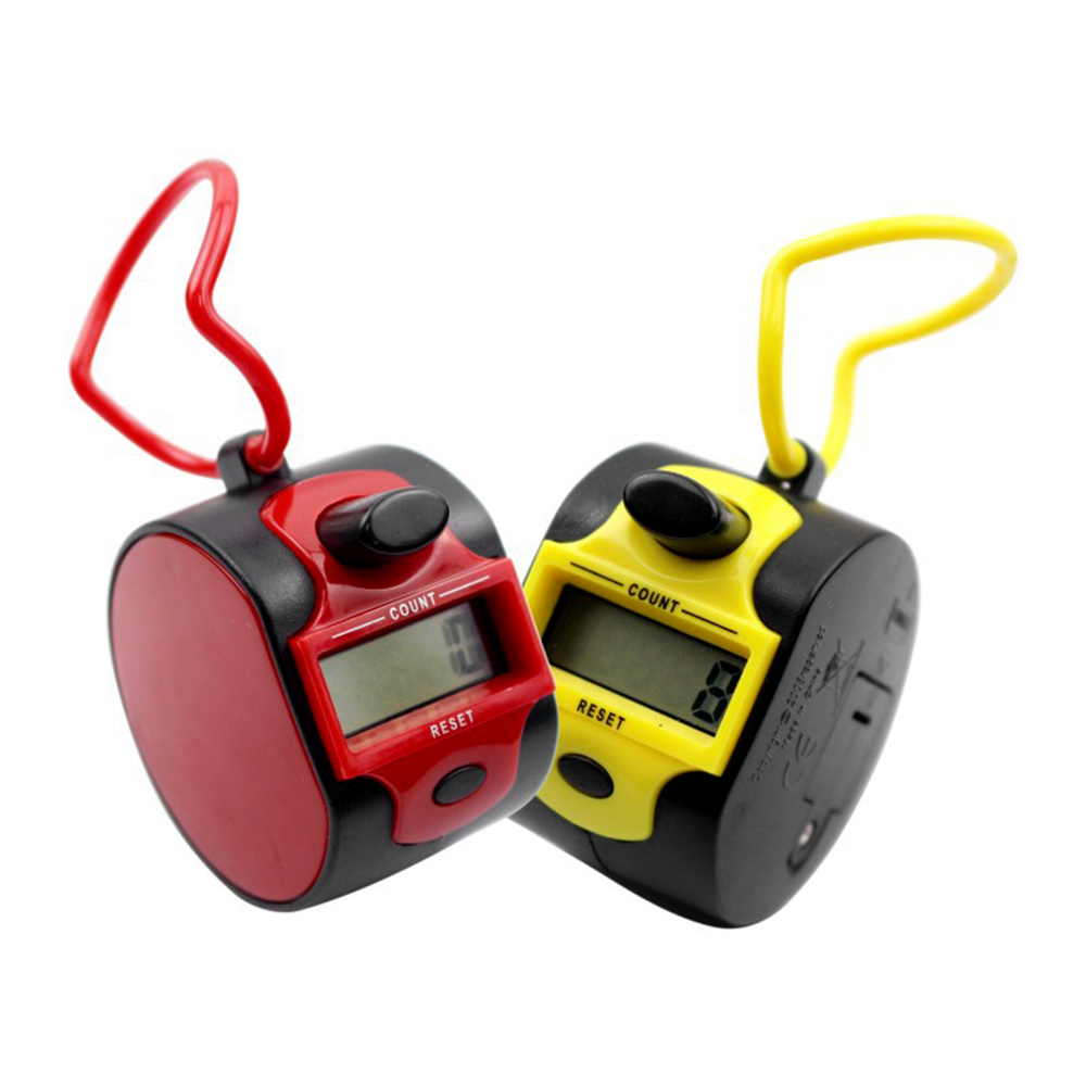 Contador de cuentas Digital 0-99999, Clickers de fila de punto, número Manual de mano, pantalla LCD líquida, Mini herramienta electrónica de conteo deportivo