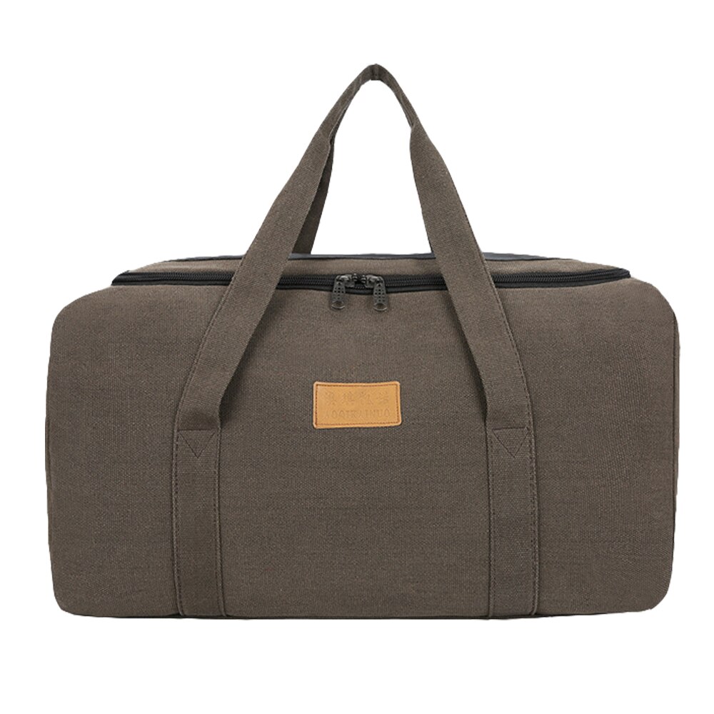 MARKROYAL-bolsas de viaje de lona para hombre, bolso de viaje de gran capacidad,: Brown