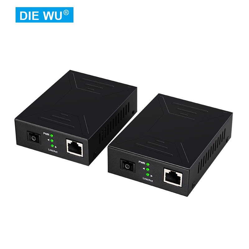 TXE045 a Pair of SC Fiber Media Converter for 10/100 Network 20KM Range 1310nm Ethernet Media Converter Full Duplex