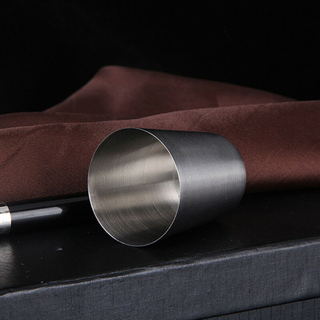 10Pcs 30ml Stainless Steel Cup Anti-fall Children Metal Travel Drinking Container Beer Cola Milkshake Cup Metal Mugs Drinkware