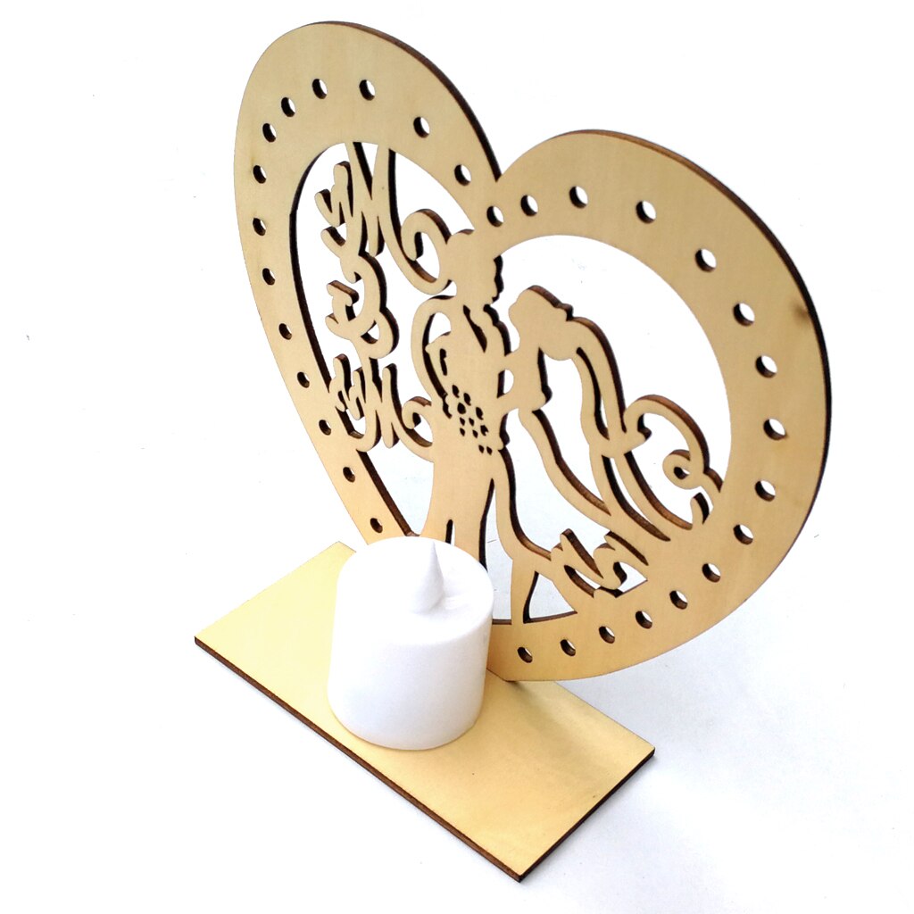 Bruiloft Hart Houten Mr Mrs Hanger Tafel Decoratie Led Licht Kaars Bruiloft Benodigdheden Voor Volwassenen Gunsten Decor Juni 11