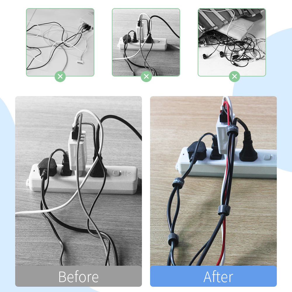 Essager Kabel Organisator Kabel Winder Clip Oortelefoon Muis Charger Cord Protector Usb Kabel Clip Beheer Houder Voor Iphone