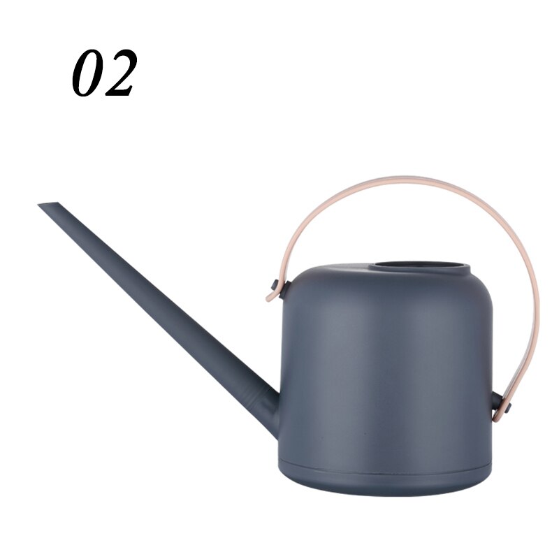 2l grote gieters met lange neus, plastic gieter, tuingieter, bloemengieter, schoonmaakgereedschap: Donkerblauw 1.5l