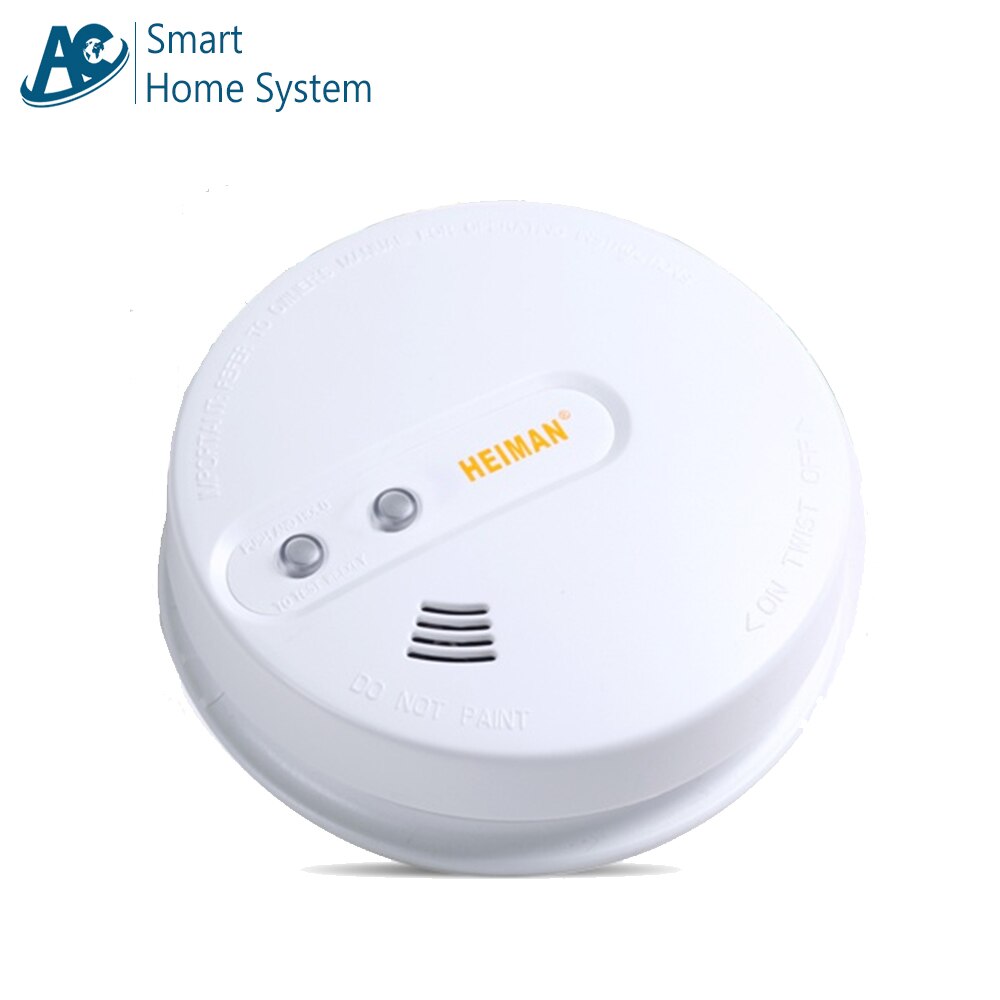 Best Home Smoke Detector System Standalone 433Mhz Wireless Photoelectric High Sensitivity Smoke Detecting Device