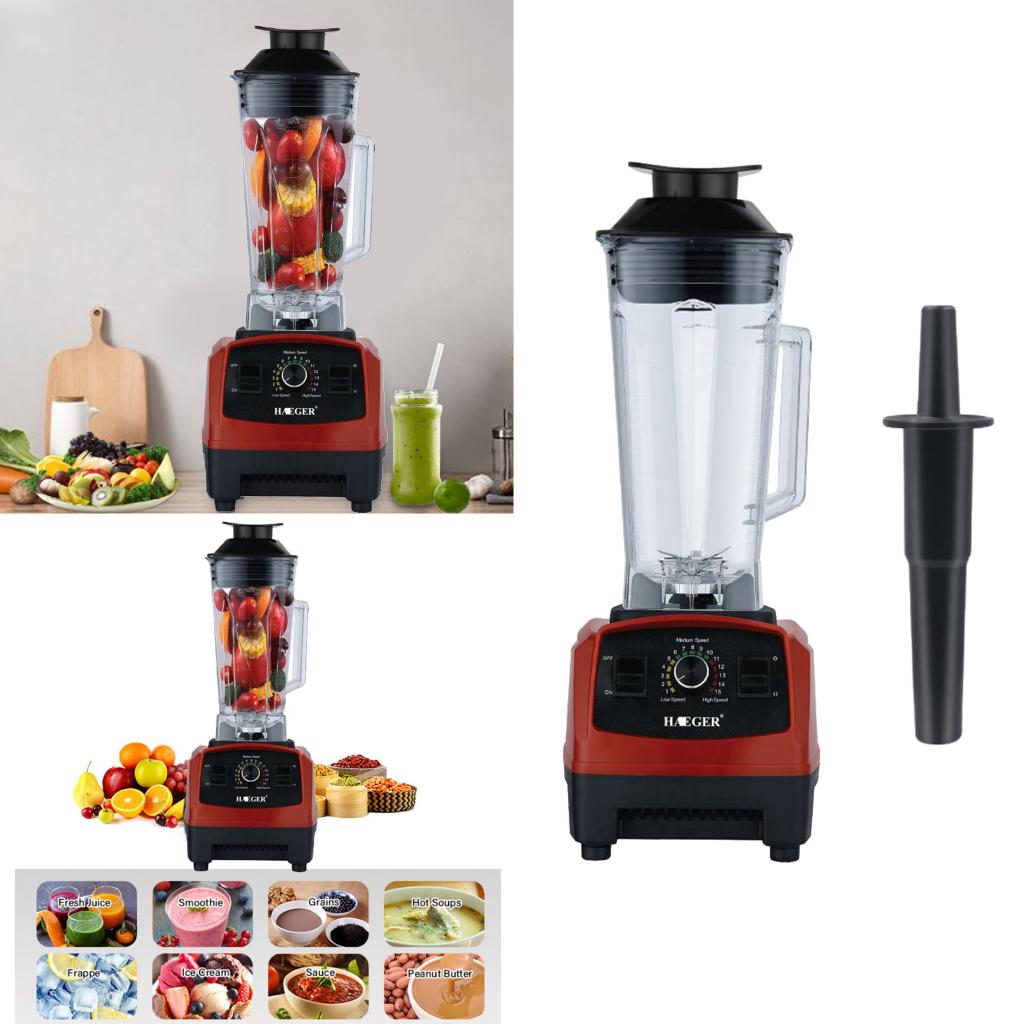 Bpa Gratis 1500W Zware Commerciële Blender Professionele Blender Mixer Keukenmachine Juicer Ijs Smoothie Machine