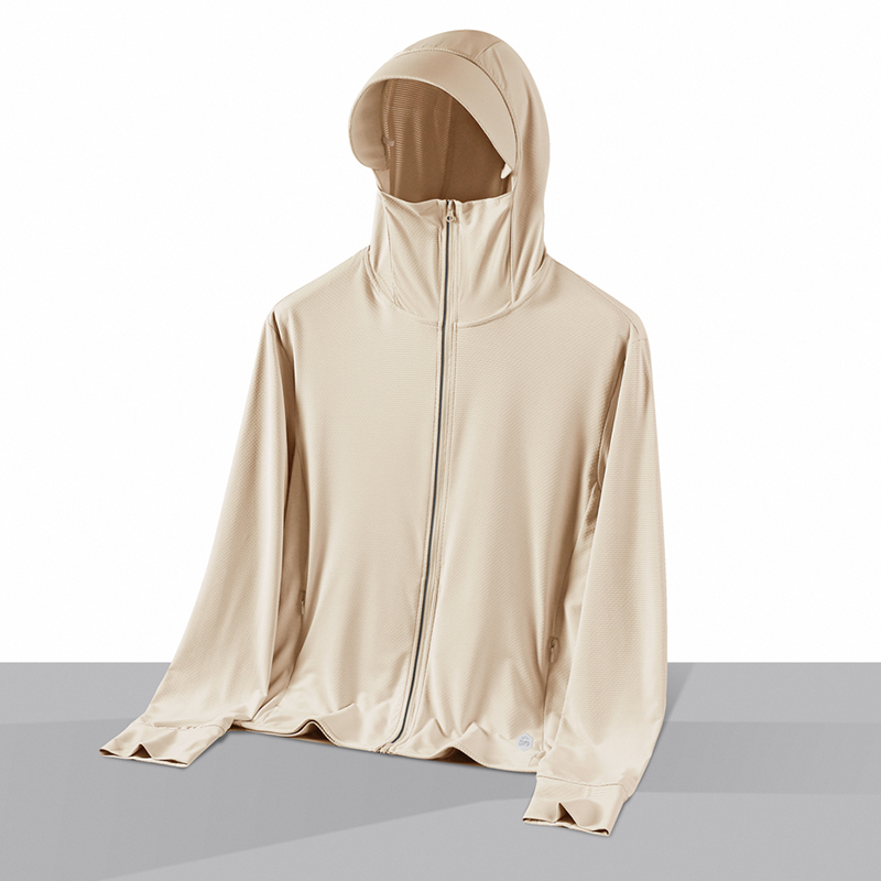Sommer tynd par sport fritid solcreme tøj komfortabel issilke åndbar udendørs uv-beskyttelse frakke: 4xl / Grå