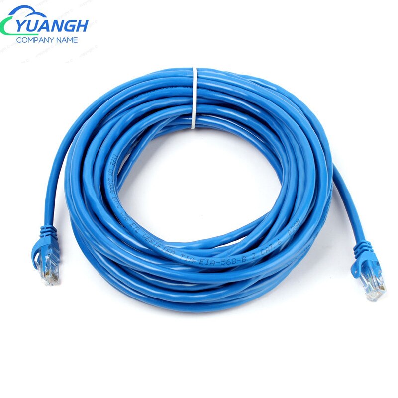 CAT6E Patch Cable Ethernet Internet LAN Wire RJ45 Network Cable Cord For Laptop Router IP Camera System