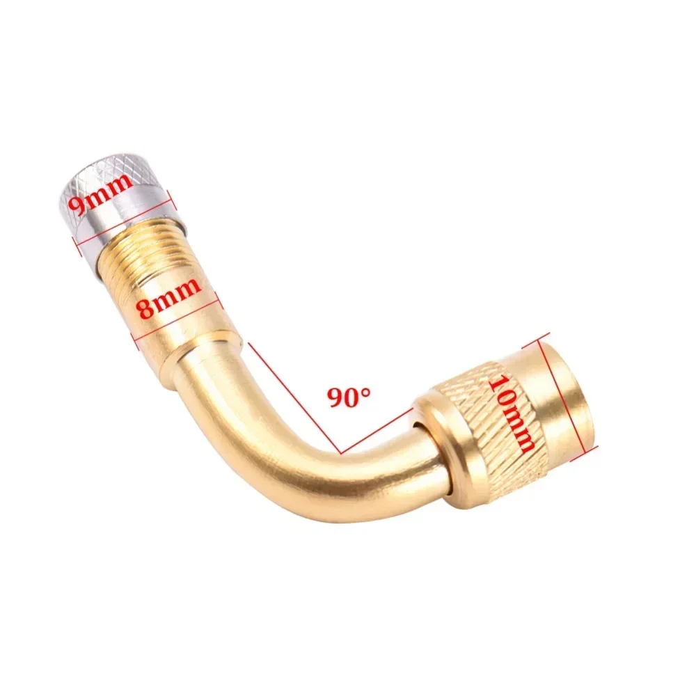 45 90 135 Grad Winkel gebogener Ventiladapter Reifenschlauch Ventilverlängerungsadapter für Motorrad LKW Auto Moto Fahrrad: Marine Blau
