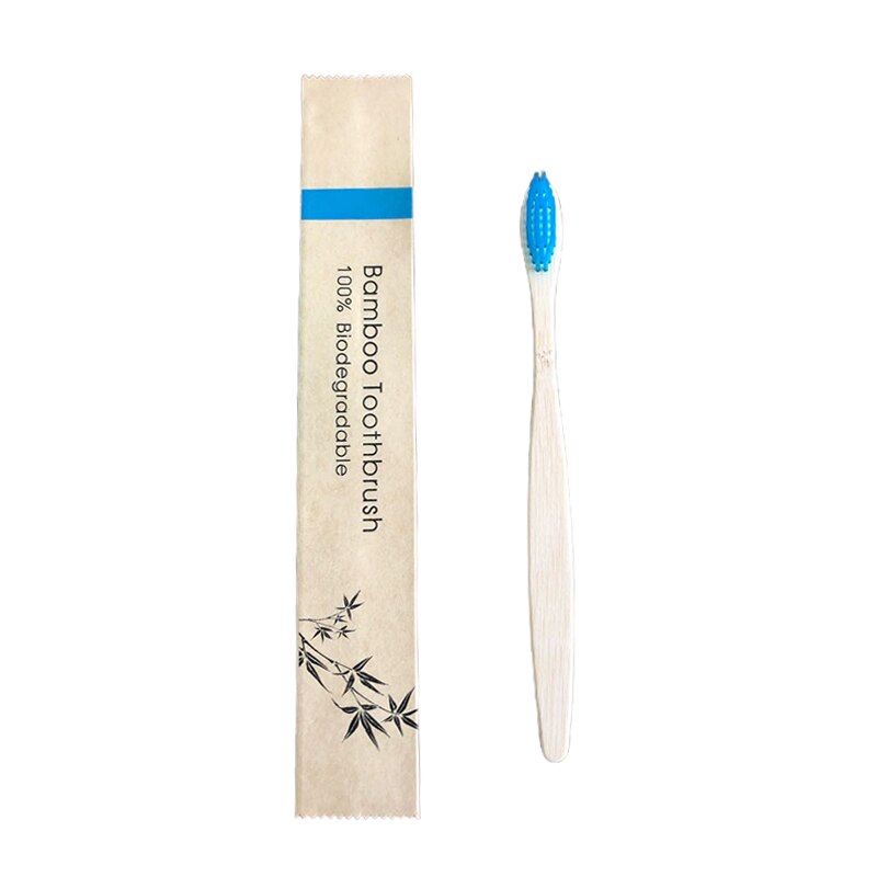 Portable Bamboo Soft Wood Toothbrush Eco Friendly Oral Hygiene Teeth Brushes Adult Oral Care Cleaning Healthy Products