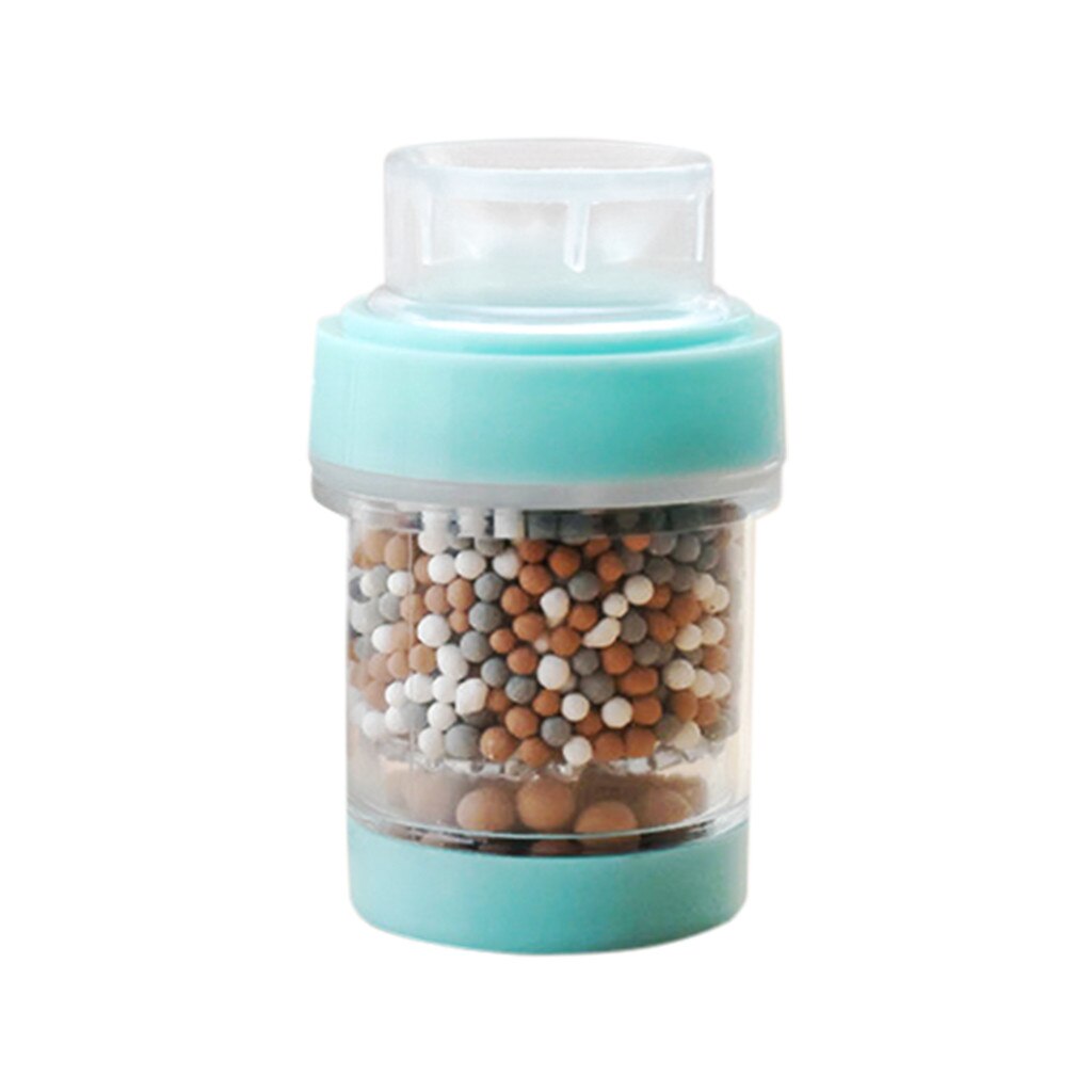 Water Purifier Home Kitchen Tap Water Filter Bathroom Faucet Water Filter Hand Pressure Water Purifier #T: Blue