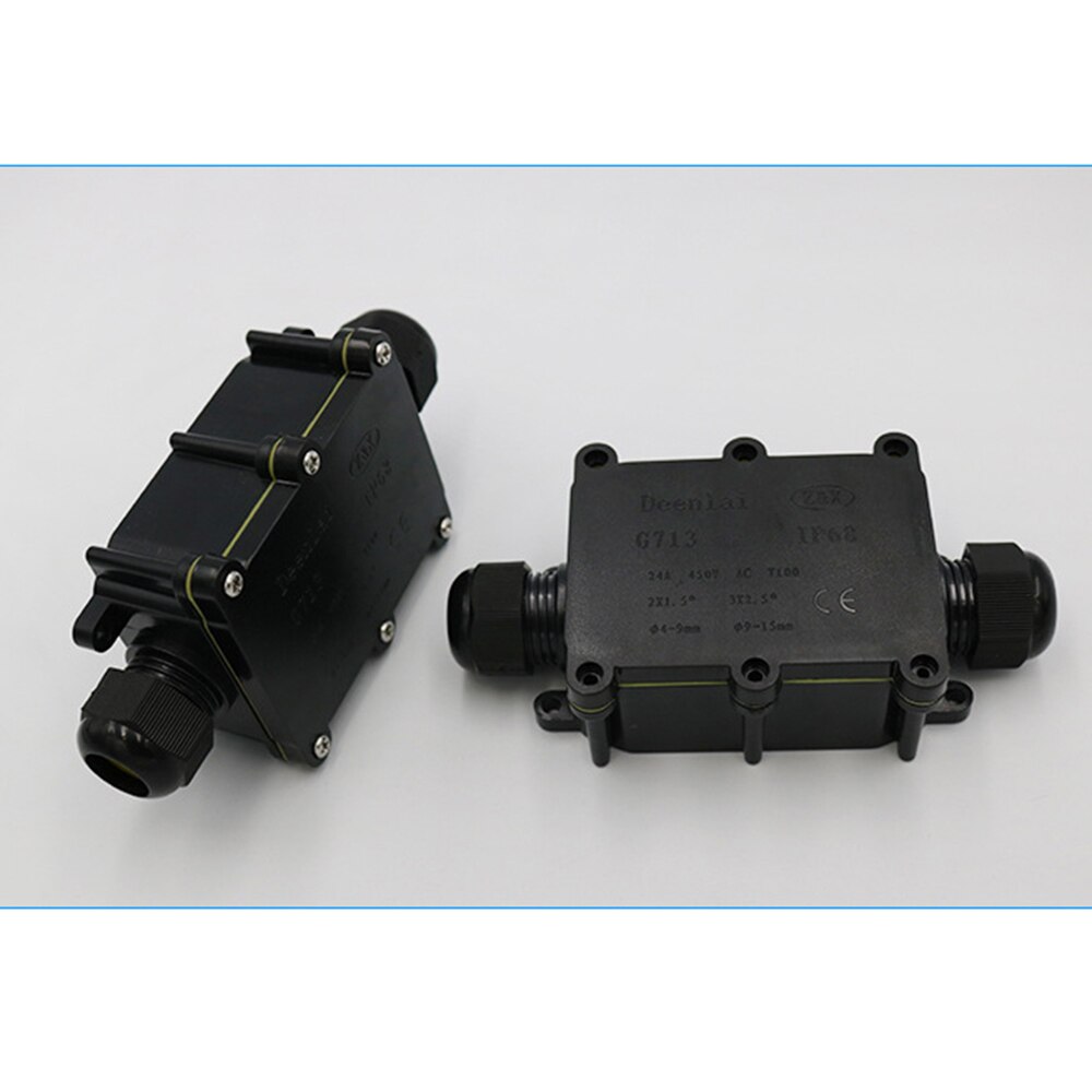 Waterproof IP68 Outdoor Junction Box DTY Connectors Electrical Equipment Supplies Used For Underwater Lights