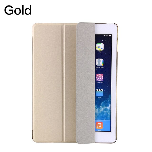 de 9,7 pulgadas caso para Apple ipad aire de 9,7 pulgadas de aire/aire 2 retina Ultra Slim Auto cubierta ipad cubierta: Gold