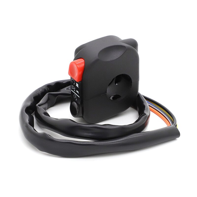 Motorcycle Start Stop Kill Switch + Starter Button Track Bike for 22mm Handlebar Switch ATV UTV Starter Kill Button Switch