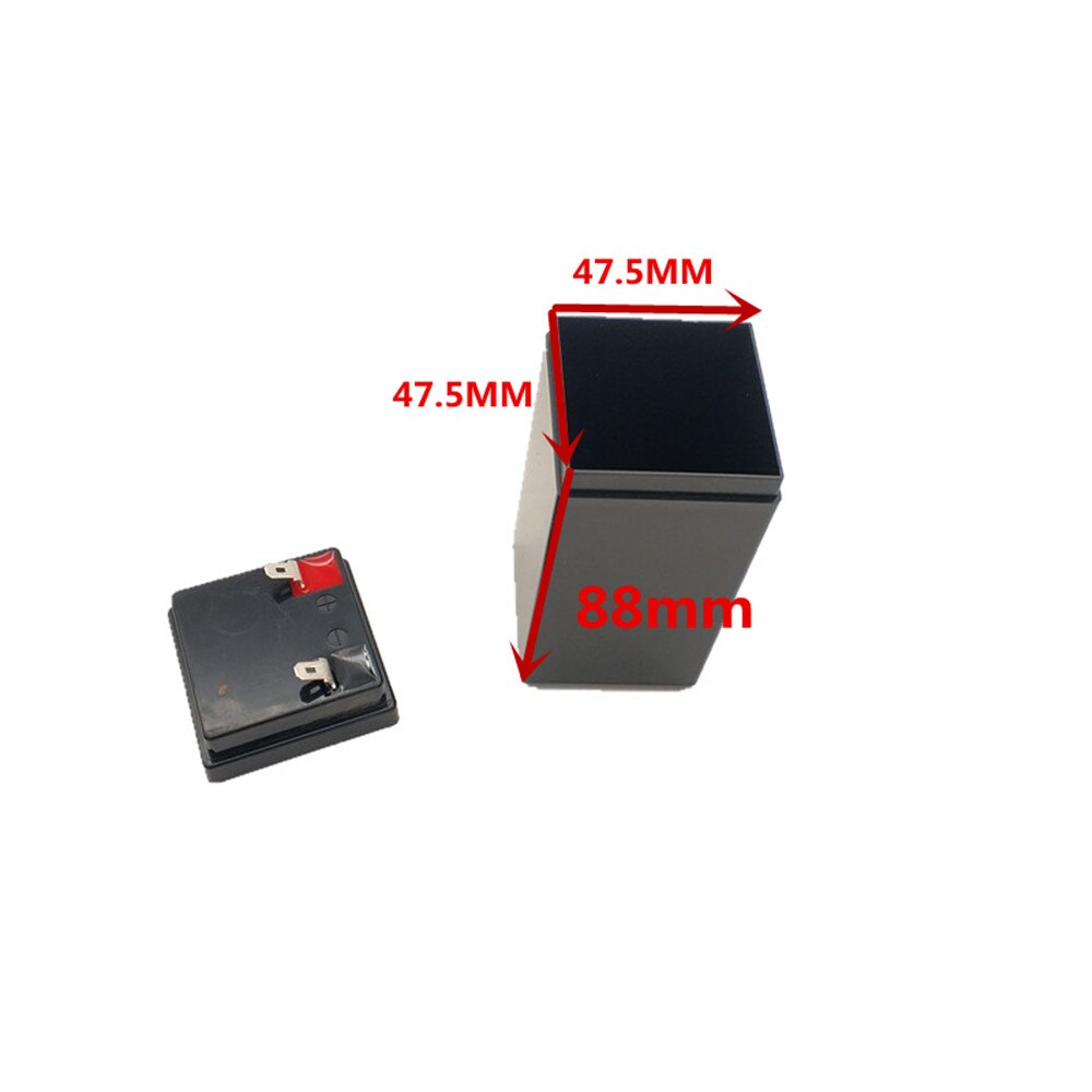4V4Ah plastic case Replace lead-acid batteries with lithium battery 18650 Storage box: Default Title