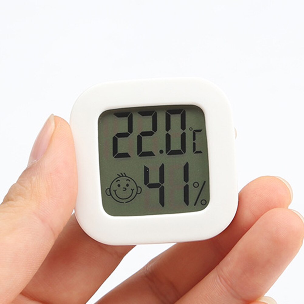 Indoor Temperature/Humidity Meter Easy Read Mini Digital Hygrothermograph Accurate Measurement Instrument Practical Easy Install