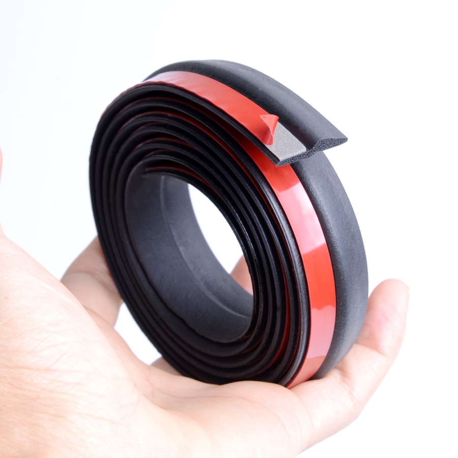 Car Door Rubber Seal Strips Z shaped Trim Noise Insulation Epdm Weatherstrip Z Type Rubber Seal For Car Internal Accessories