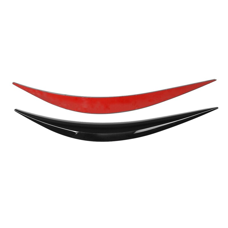 2 Stuks Auto Vooraan Koplamp Wenkbrauw Ooglid Cover Trim Voor Bmw X3 F25 X4 F26 2014 2015 2016 2017