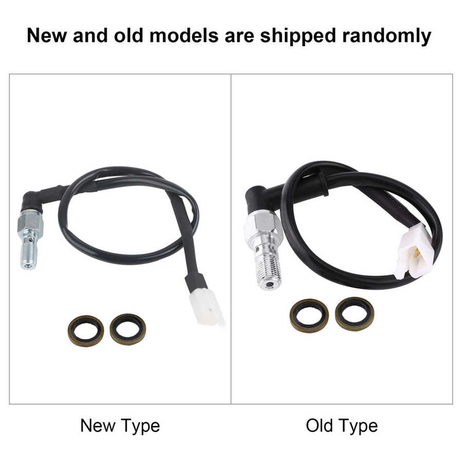 Universele Motorfiets Hydraulische Rem Druk Achterlicht Schakelaar Hollow Bolt Motocicleta Accessoires Hydraulische Rem Schakelaar