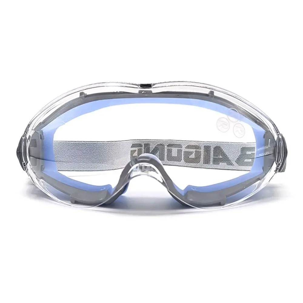 Men Women Industrial Grade Safety Goggles Anti Fog Clear Lens Lab Goggles Fit Over Glasses Eye Protection: green