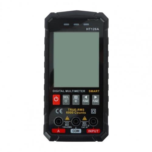 Black Compact Useful Smart Digital Multimeter Compact Universal Meter Dual Mode Operation for Voltage Test: Default Title