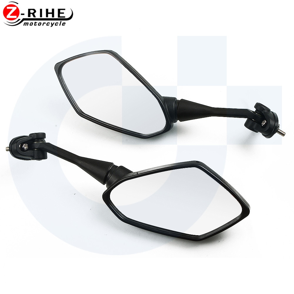 Motorcycle Bike Rearview Mirror Side Mirror Black For Suzuki GSXR GSX-R 750 1000 K1 K3 K4 K5 K6 K7 K8 K9 GSX bandit 1200 SV 650