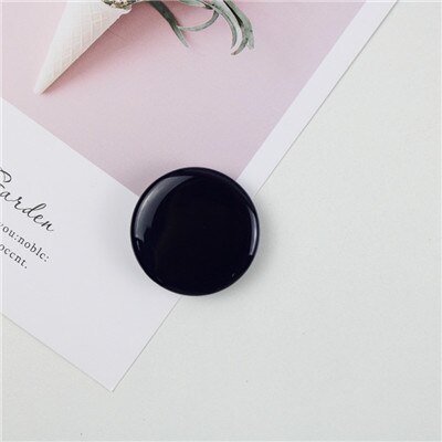 Soporte de resina epoxi para teléfono móvil, soporte de Airbag redondo, soporte conector de teléfono plegable, adecuado para Xiaomi, Color sólido: 6