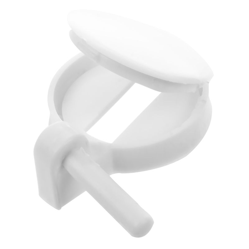 2 kpl tee itse muovinen wc-istuin ruuvit kiinnikkeet sopivat wc-istuimet saranat korjaustyökalut tyyppi ja koko :3# 4.6 x 4.6cm
