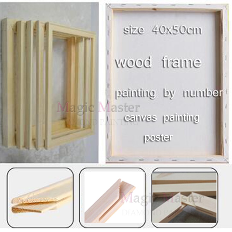 en bois PVC Mousse bricolage Photo Mur Toile Peinture À L'huile, Affiche Murale cadre photo, cadre Photo décor intérieur cadres extérieurs