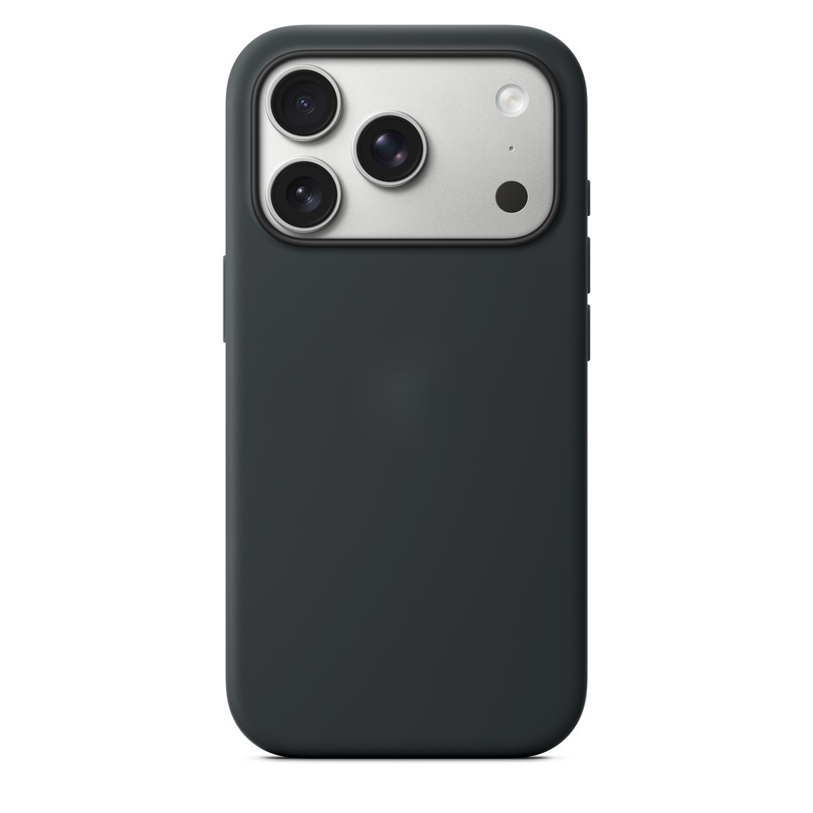Originele 1:1 vloeibare siliconen hoes voor Magsafe case voor iPhone 17 16 15 14 13 Pro Max magnetisch draadloos opladen zonder logo: zwart / iPhone 17 Pro