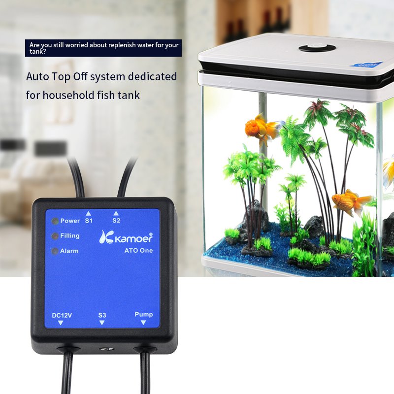 Kamoer akvarium trippelsensor ato en med  s3 sond top off auto vattenpåfyllare med anti-overflow sensor