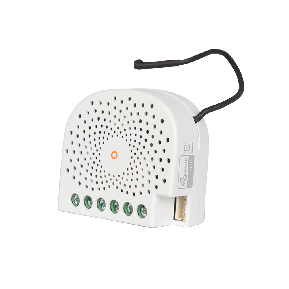Z wave plus smart lysbryter i vegg fjernkontroll av/på-kontroller med energimåling kompatibel med vera