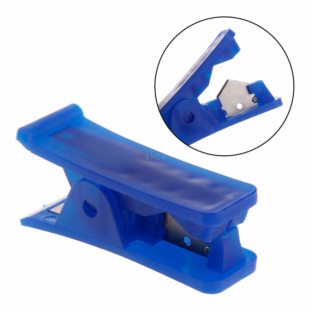 Rubber Siliconen Pvc Pu Nylon Plastic Buis Pijp Slang Cutter Cut Up Schaar Buis Snijder MAY28